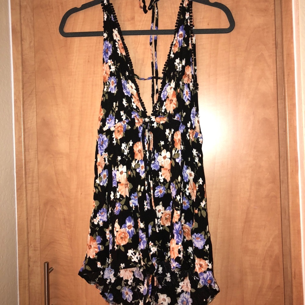 Showpo Floral tie Romper